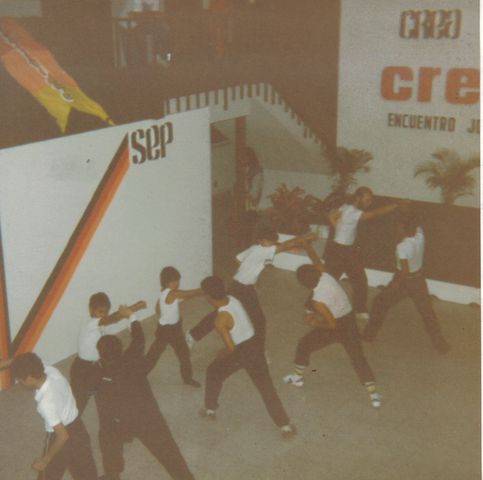 primer grupo del Prof. Marco A. 1985 